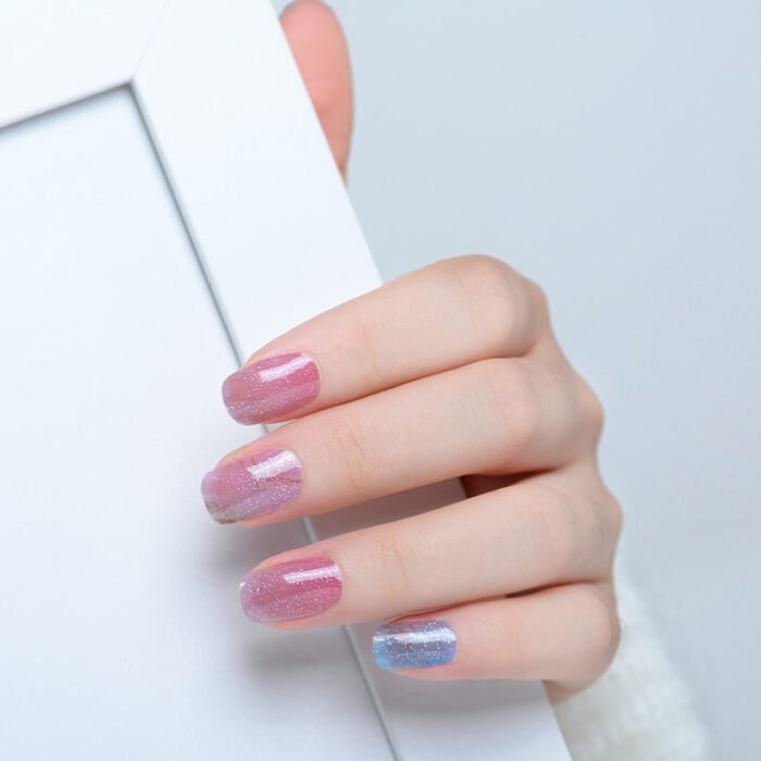 No Baked Nail Sticker Gel Nails Uv Strips Quality Decal Nail Art Stickers - Image 5