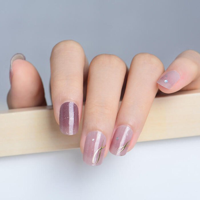 3D 5D New Z.B. Nail Gel Sticker Ultra-Strong Adhesive Strips Jelly Nail Glue Stickers - Image 6