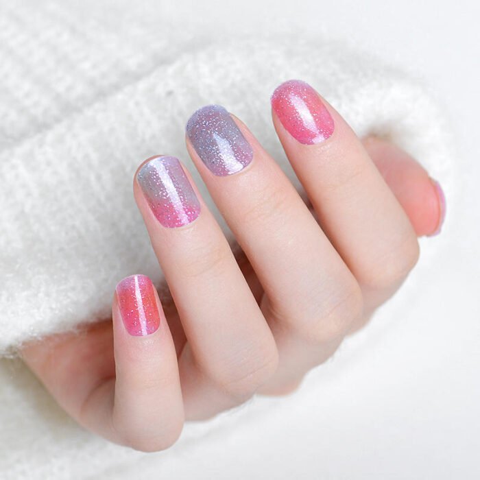 Nail Art Beach Stickers Nail Polish Strips Wholesale Press On Nail Adhesive Strips - Image 5
