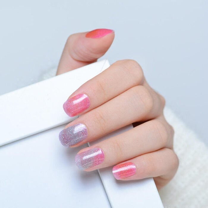Nail Art Beach Stickers Nail Polish Strips Wholesale Press On Nail Adhesive Strips - Image 6