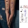 High Quality Body Art Sticker Tattoo Waterproof Butterflies Temporary Tattoo Supplies - Image 6