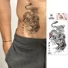 High Quality Waterproof Men Temporary Body Tattoos Stickers Cool Animals Arm Leg Tattoo - Image 6