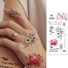 Classic Tattoo Designs waterproof coolest temporary Summer Tattoo coolest Letters Temporary Tattoos Stickers