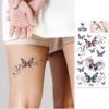High Quality Body Art Sticker Tattoo Waterproof Butterflies Temporary Tattoo Supplies - Image 10