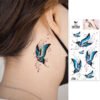 High Quality Body Art Sticker Tattoo Waterproof Butterflies Temporary Tattoo Supplies - Image 11
