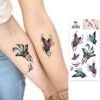 High Quality Body Art Sticker Tattoo Waterproof Butterflies Temporary Tattoo Supplies - Image 16