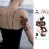 High Quality Waterproof Men Temporary Body Tattoos Stickers Cool Animals Arm Leg Tattoo - Image 19