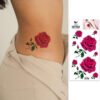 Tattoo Sticker New Designs Water Transfer Body Art Arm Leg Breast Women Sexy Rose Tattoos Temporary Flower - Image 20