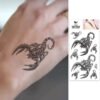 High Quality Waterproof Men Temporary Body Tattoos Stickers Cool Animals Arm Leg Tattoo - Image 22
