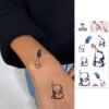 High Quality Waterproof Men Temporary Body Tattoos Stickers Cool Animals Arm Leg Tattoo - Image 23